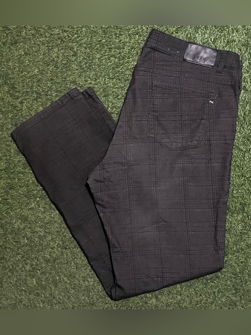 BRAX Feel Good Men’s 38 X 32 Cooper Fancy 5-Pocket Pants Gray Stretch Straight
